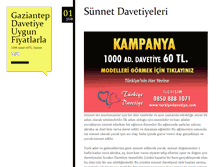 Tablet Screenshot of antepdavetiye.com